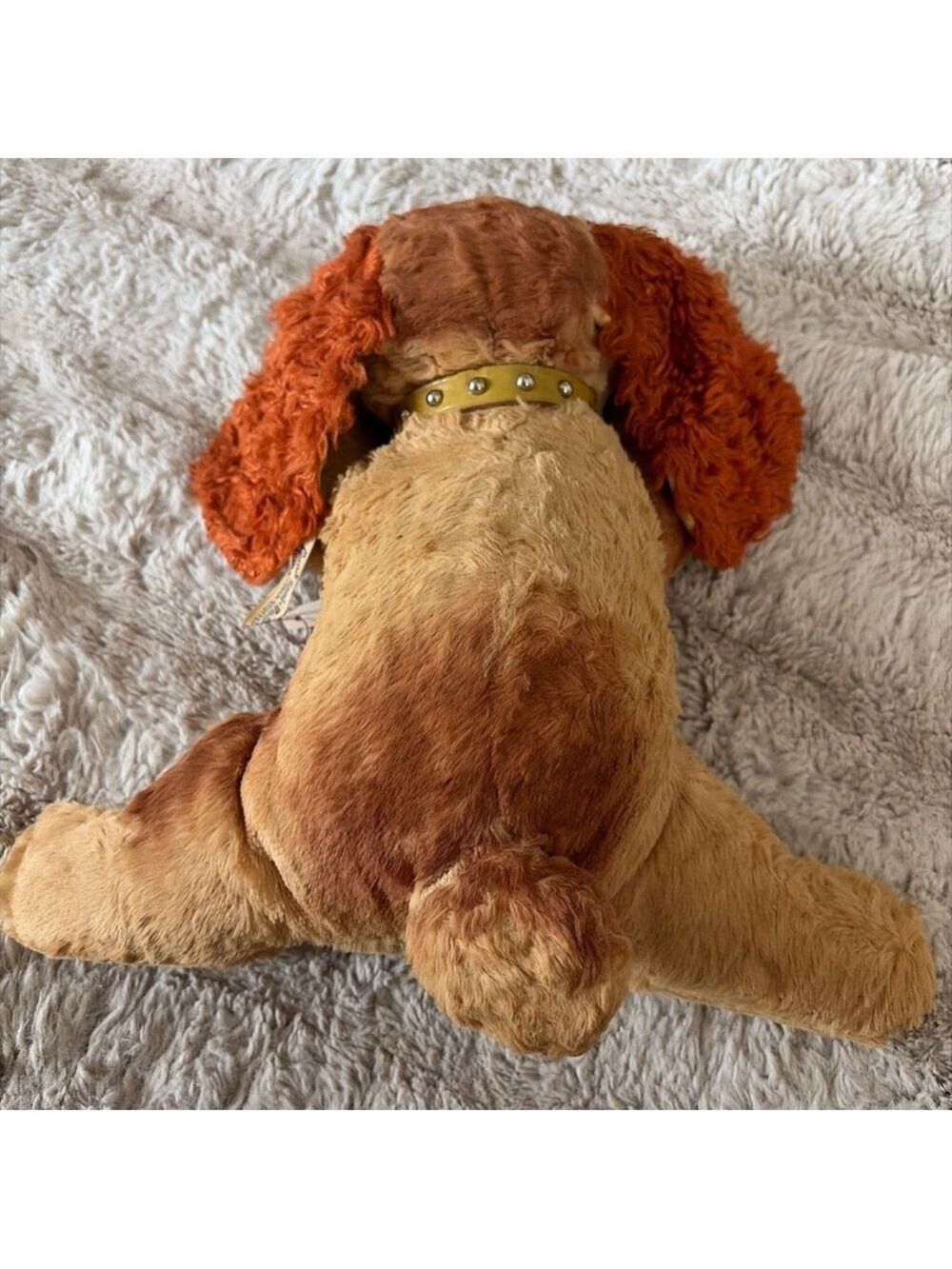 Rare find collectible Gund Baby Stuffed Animal Dog Brown Orange One Size - Picture 6 of 7